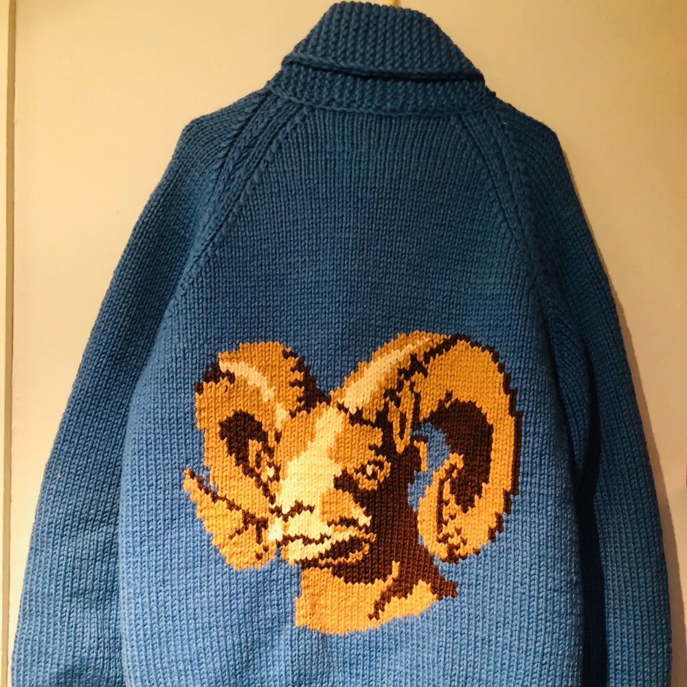 Handknit sweater jacket